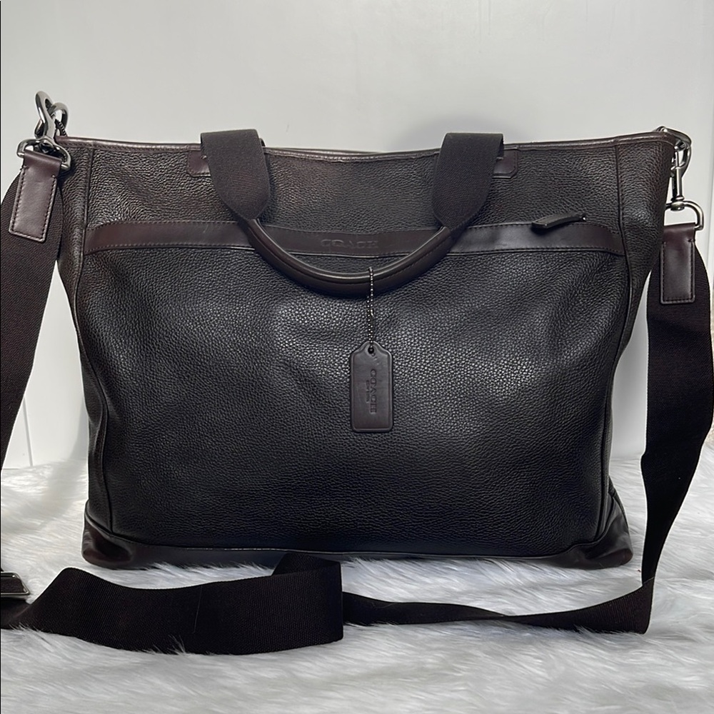 Coach Camden Messenger Mahogany/Dark Mahogany Timeless Elegance Leather bag - Picture 2 of 11